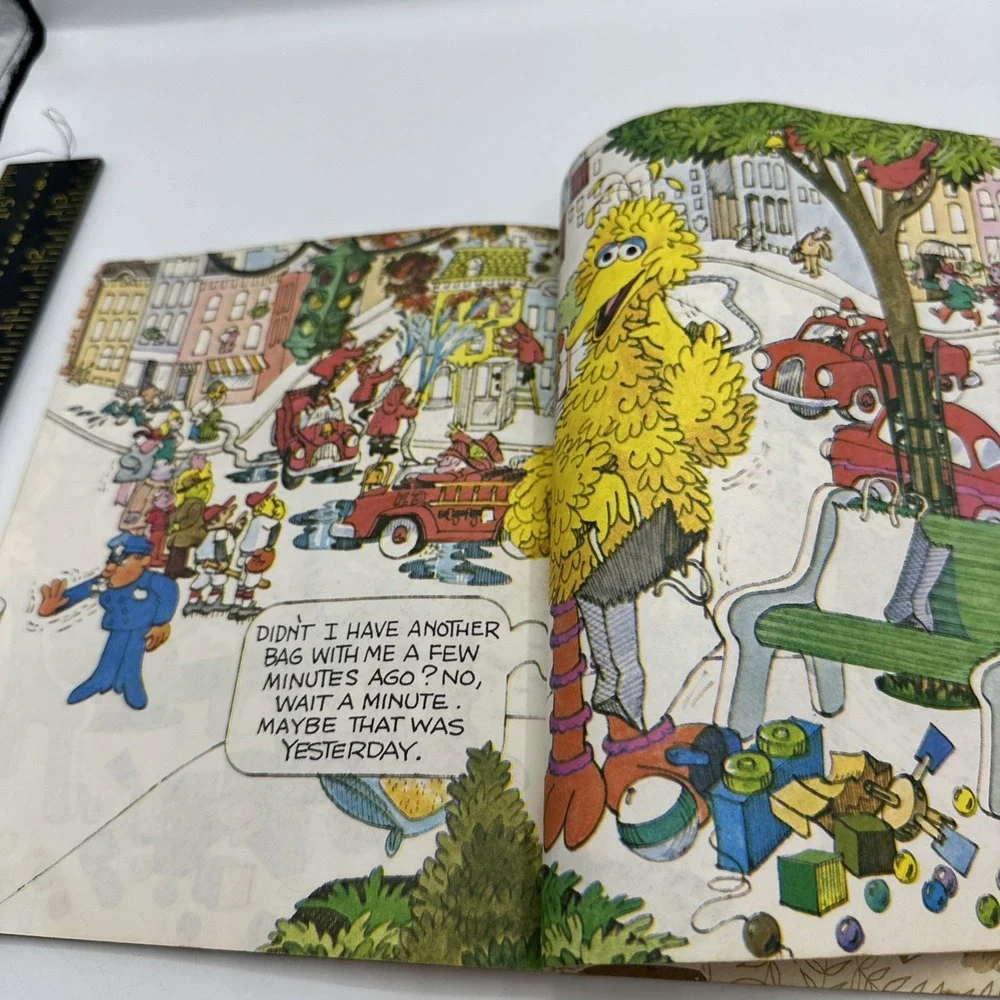 Sesame Street Big Birds Red‎ Book. 1977. Featuring Jim Hensons Muppets. Hardback